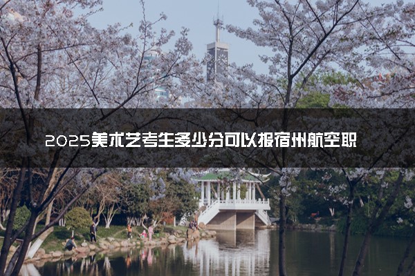 2025美术艺考生多少分可以报宿州航空职业学院