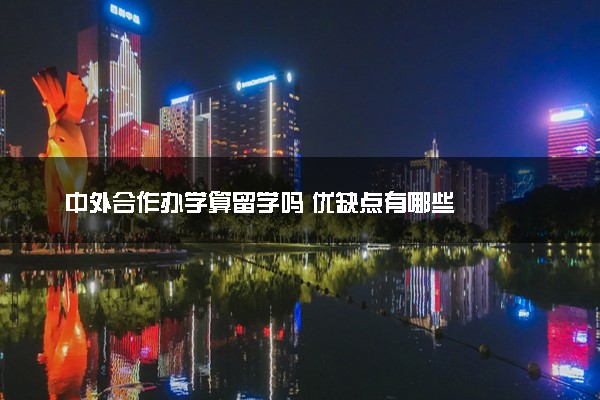 中外合作办学算留学吗 优缺点有哪些