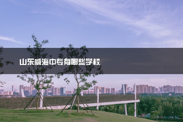 山东威海中专有哪些学校