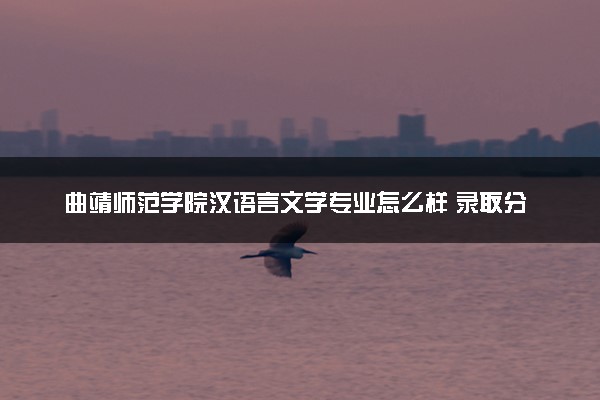 曲靖师范学院汉语言文学专业怎么样 录取分数线多少