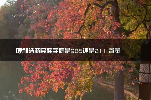 呼和浩特民族学院是985还是211 含金量怎么样