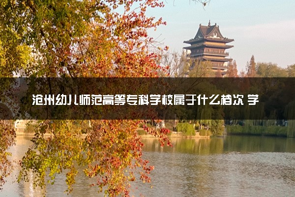 沧州幼儿师范高等专科学校属于什么档次 学校好不好