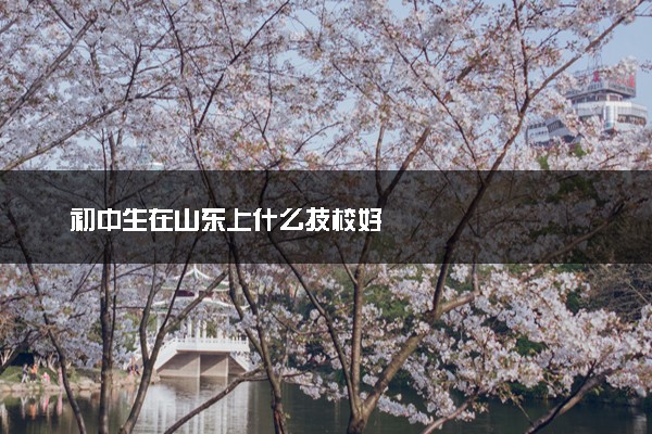 初中生在山东上什么技校好