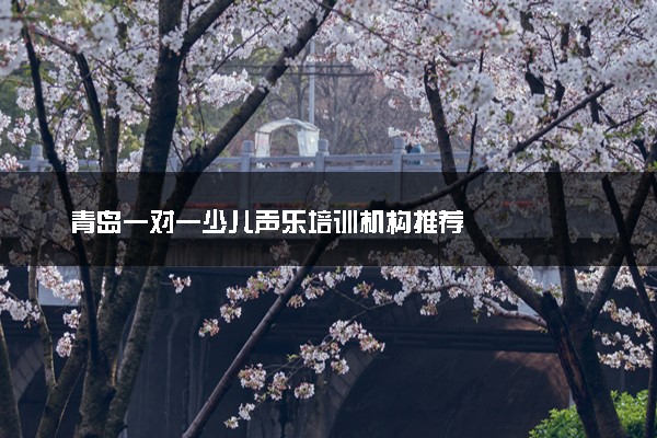 青岛一对一少儿声乐培训机构推荐