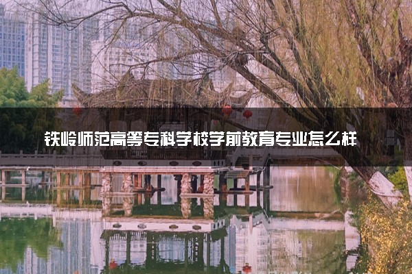 铁岭师范高等专科学校学前教育专业怎么样 录取分数线多少
