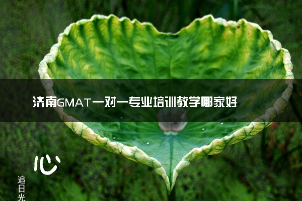 济南GMAT一对一专业培训教学哪家好