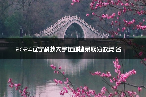 2024辽宁科技大学在福建录取分数线 各专业分数及位次