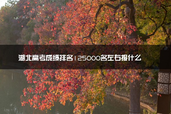 湖北高考成绩排名125000名左右报什么大学好（2025年参考）