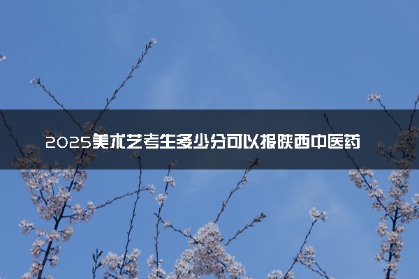 2025美术艺考生多少分可以报陕西中医药大学