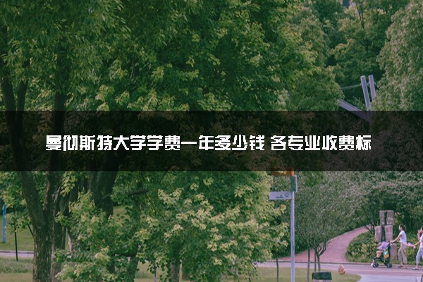 曼彻斯特大学学费一年多少钱 各专业收费标准