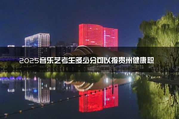 2025音乐艺考生多少分可以报贵州健康职业学院