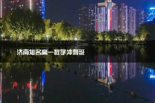 济南知名高一数学冲刺班
