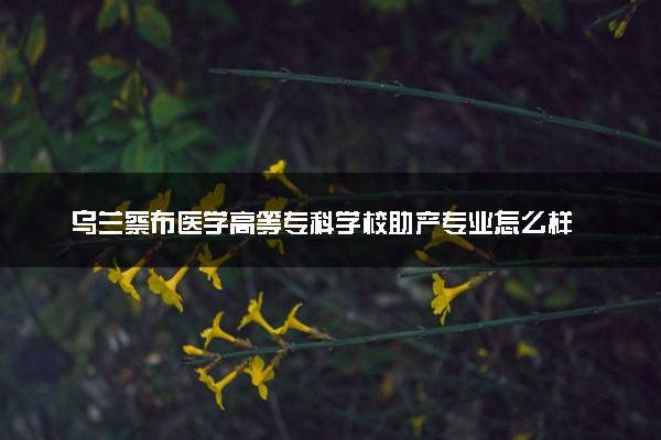 乌兰察布医学高等专科学校助产专业怎么样 录取分数线多少
