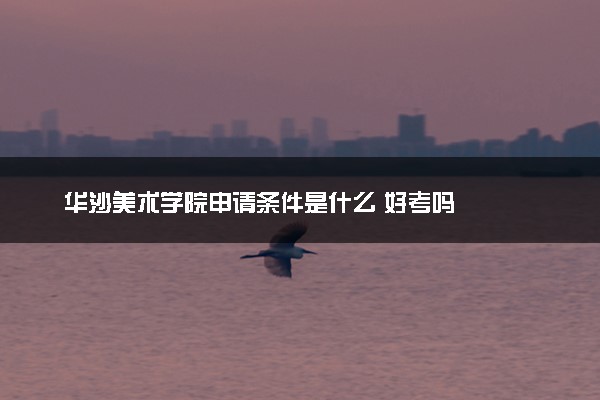 华沙美术学院申请条件是什么 好考吗