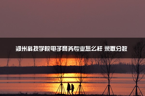 郑州科技学院电子商务专业怎么样 录取分数线多少