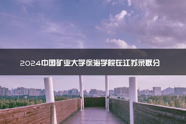 2024中国矿业大学徐海学院在江苏录取分数线 各专业分数及位次