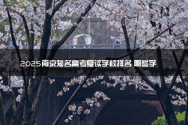 2025南京知名高考复读学校排名 哪些学校比较好