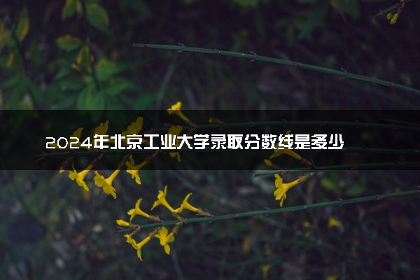 2024年北京工业大学录取分数线是多少 各省最低分数线及位次