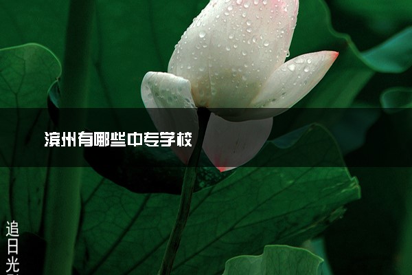 滨州有哪些中专学校