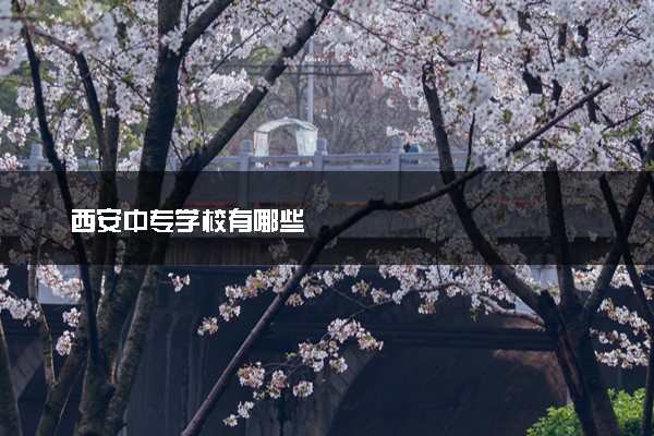 西安中专学校有哪些
