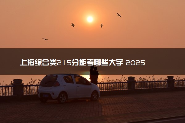上海综合类215分能考哪些大学 2025考生稳上的大学名单