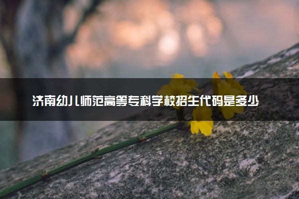 济南幼儿师范高等专科学校招生代码是多少 附专业代码对照表（2025参考）
