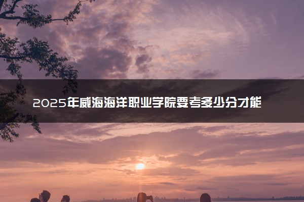 2025年威海海洋职业学院要考多少分才能上？历年录取分数线及报考指南（含预测）