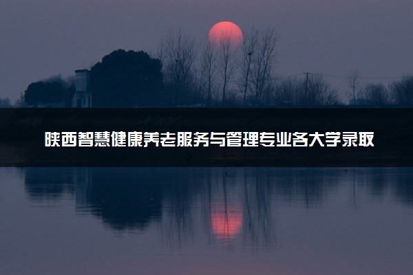陕西智慧健康养老服务与管理专业各大学录取分数线：最低331分能上 开设院校及位次