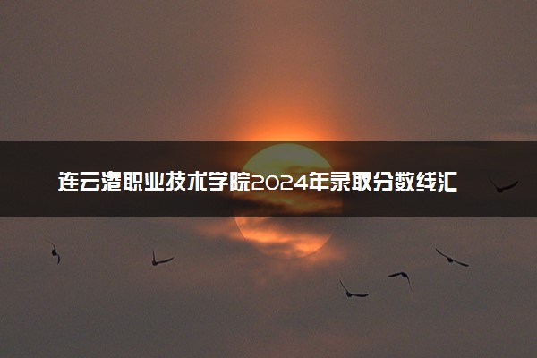 连云港职业技术学院2024年录取分数线汇总 各省最低分与位次排名及2025报考指南