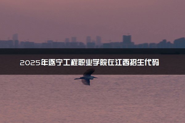2025年遂宁工程职业学院在江西招生代码：6830 专业代码及报考指南