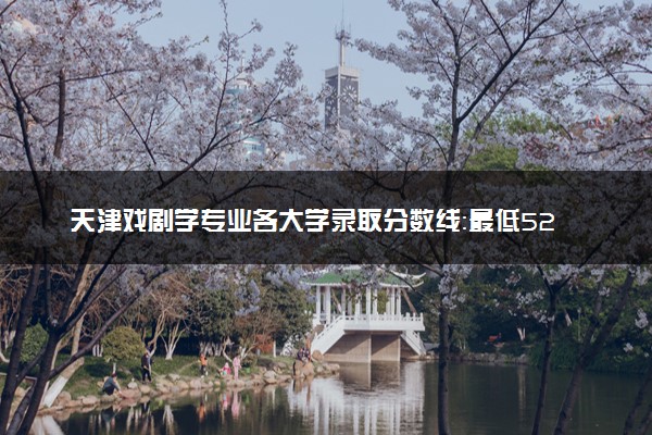 天津戏剧学专业各大学录取分数线：最低520分能上 开设院校及位次