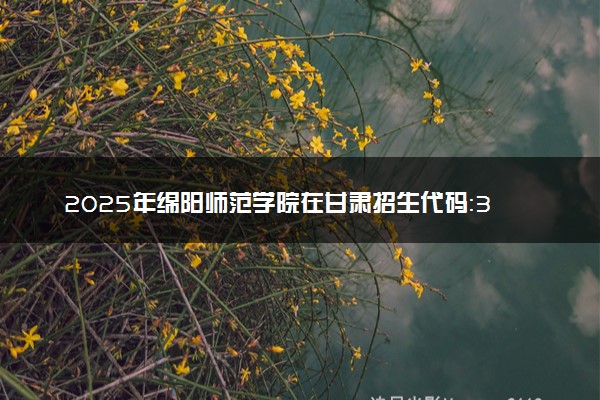 2025年绵阳师范学院在甘肃招生代码：3364 专业代码及报考指南