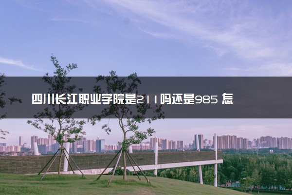 四川长江职业学院是211吗还是985 怎么样值得读吗及学长学姐评价