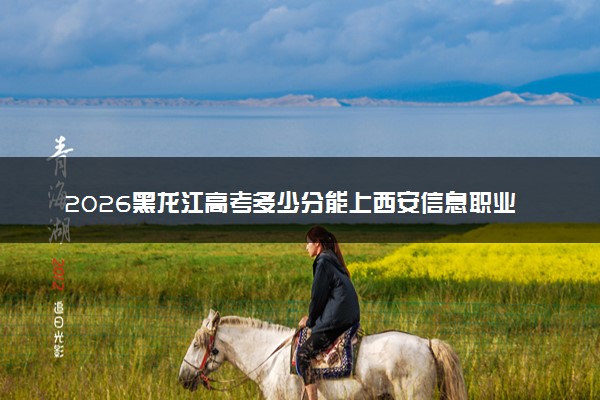 2026黑龙江高考多少分能上西安信息职业大学及专业？最低274分附录取分数线